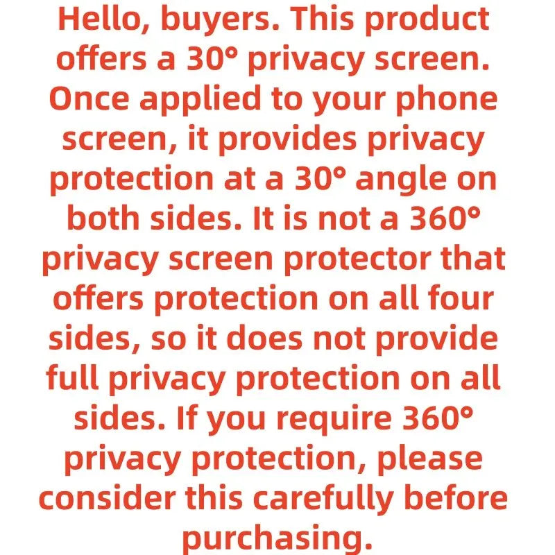 Anti-Spy Privacy Phone Screen Protector, Tempered Screen Film Compatible with Iphone 17 16 15 14 13 12 11 Pro Max plus Air, Mobile Phone Accessories, Protection