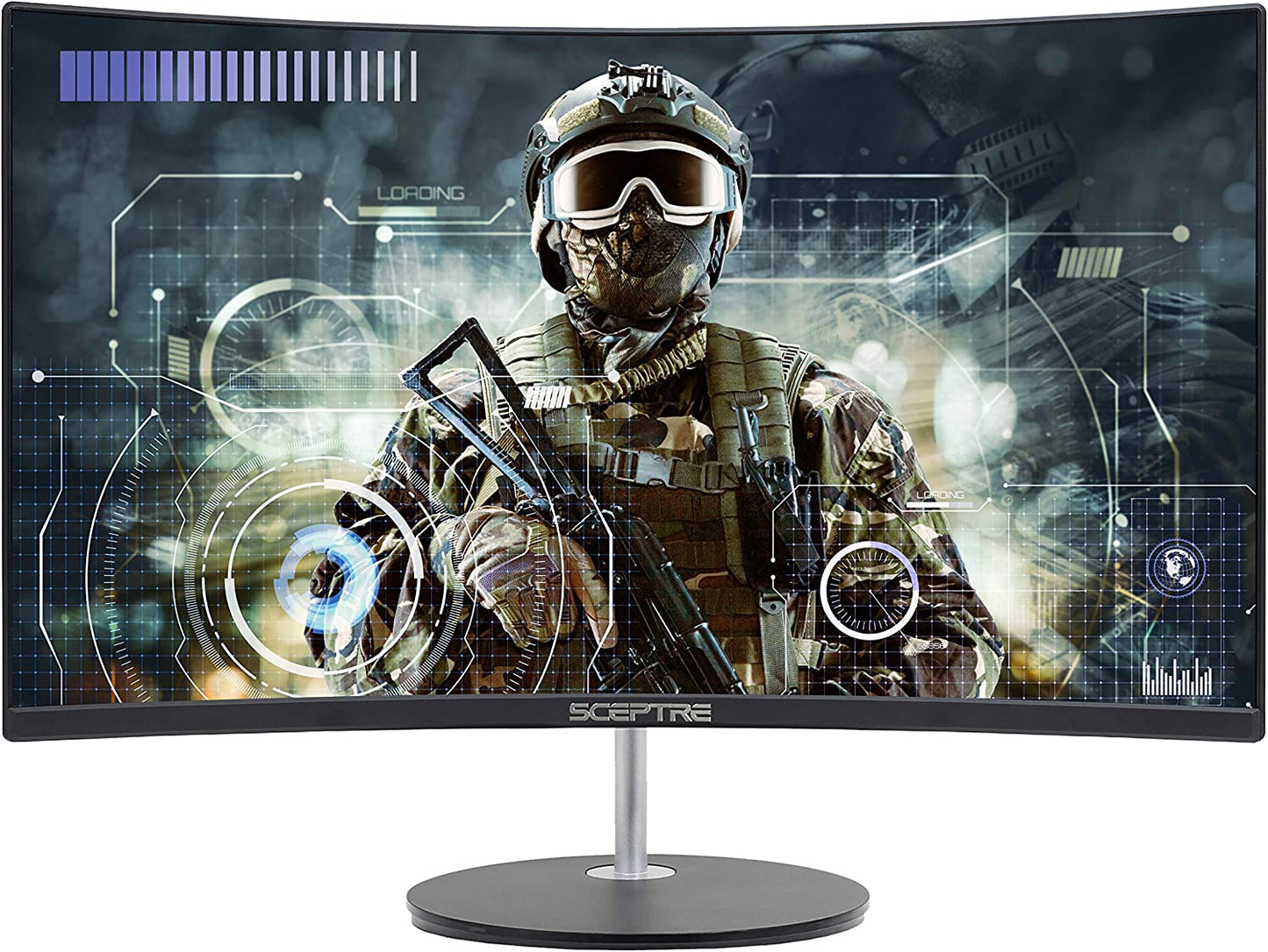 Curved 24-Inch 1080P Gaming Monitor with R1500 Curvature, 98% sRGB, Dual HDMI, VGA, Built-In Speakers, and VESA Wall Mount Compatibility (C248W-1920RN Series)